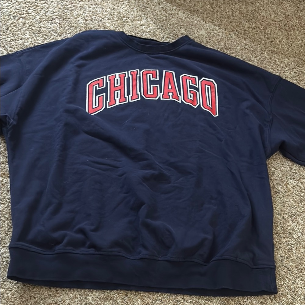 Chicago Navy Sweatshirt